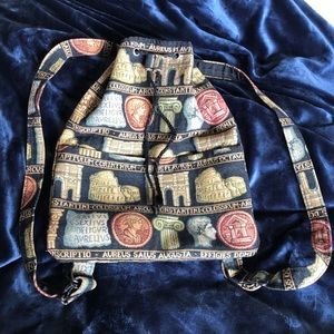 Italian Colosseum Backpack 🎒
